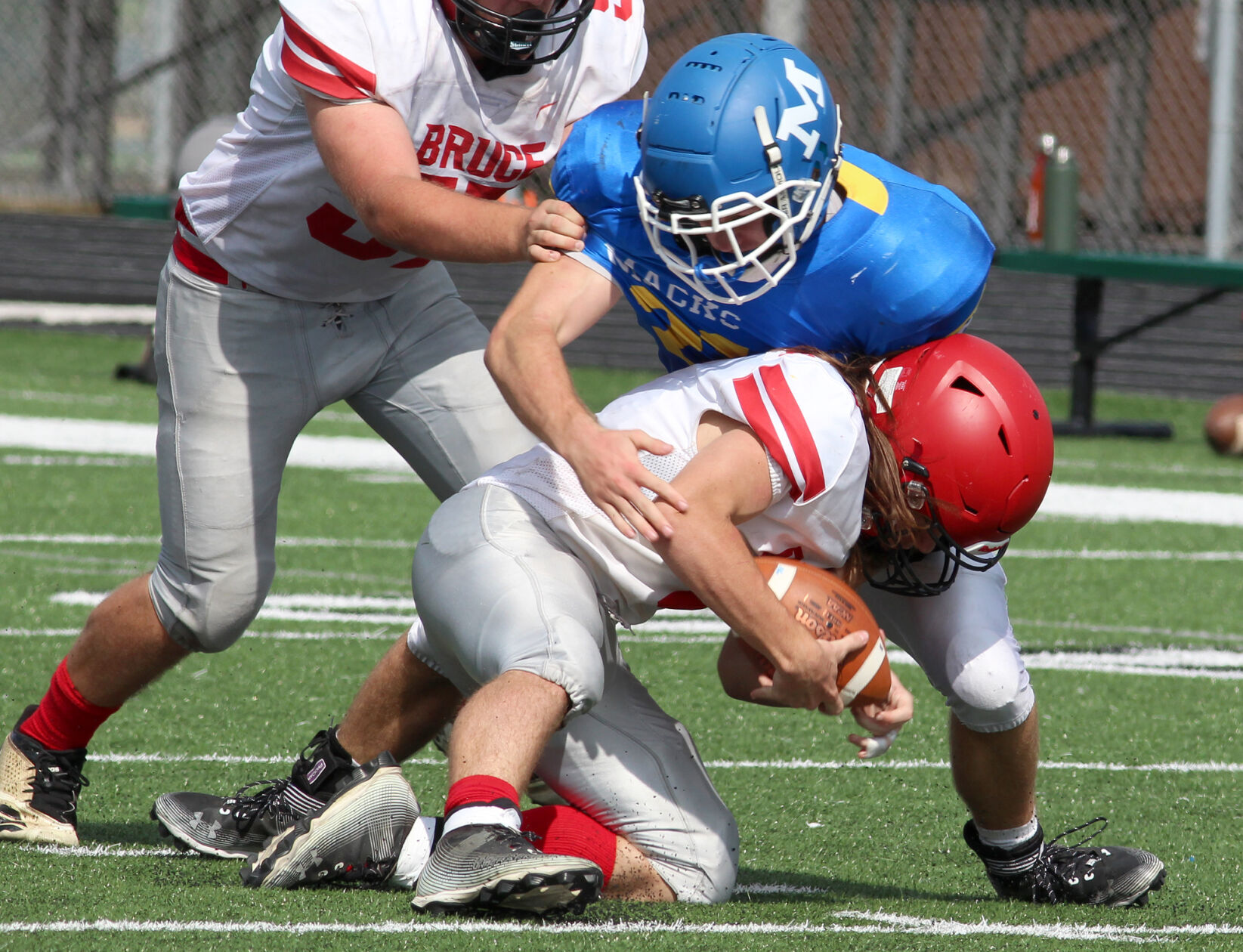Bruce at McDonell football 9-17-22